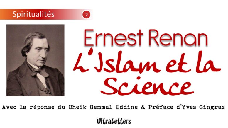 Ernest Renan, L'islam et la science.