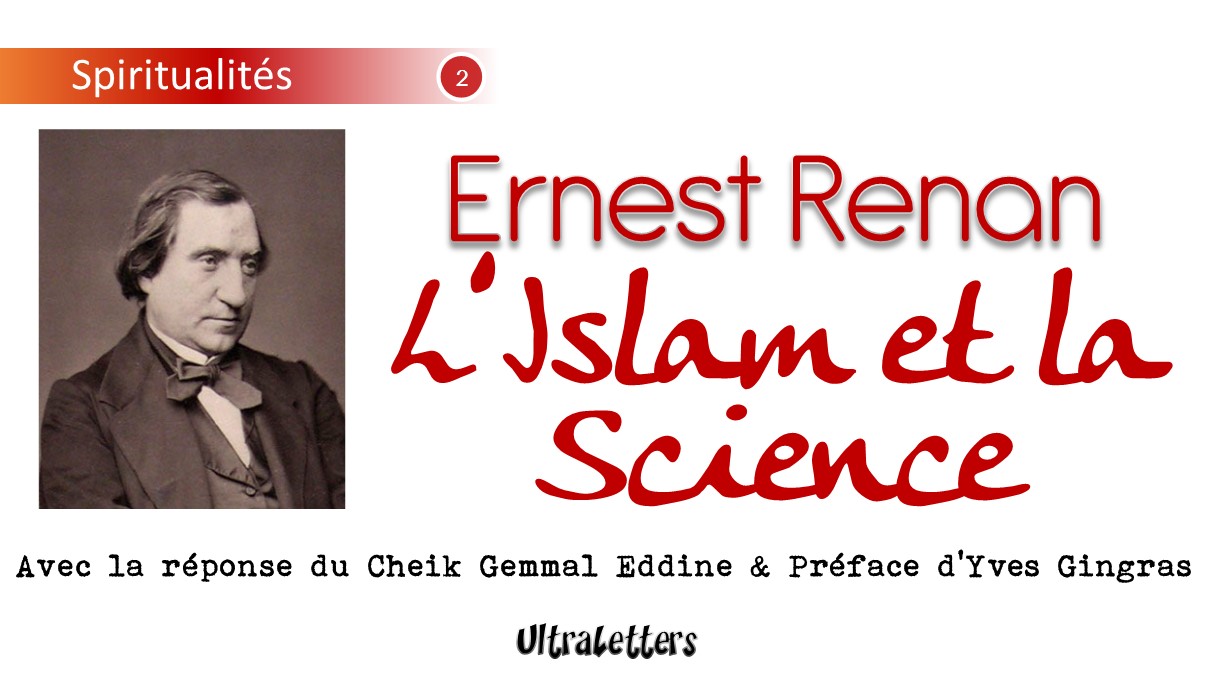 Ernest Renan, L'islam et la science.